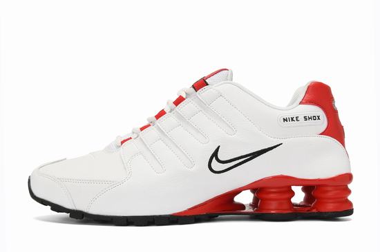 Shox NZ White Red Black