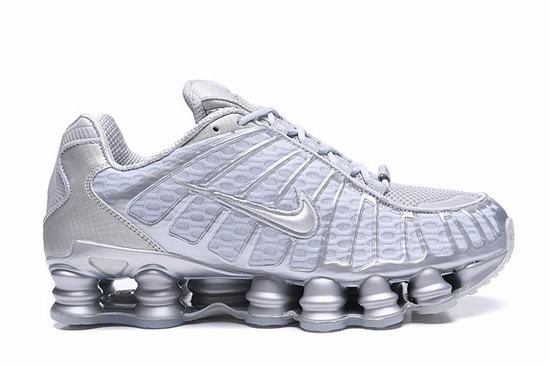 Shox TL3 White Silver