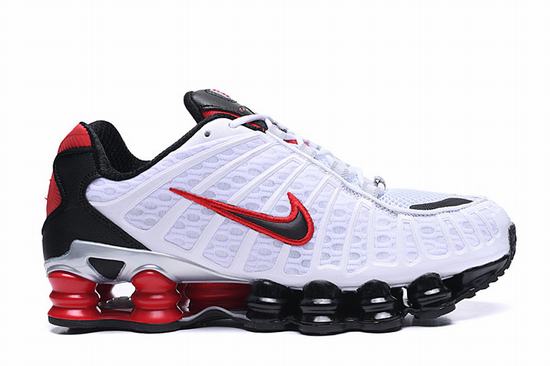 Shox TL3 White Red Black