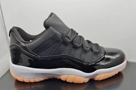 Air Jordan 11 Low Black White Yellow