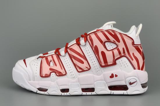 Air More Uptempo White Pink Red