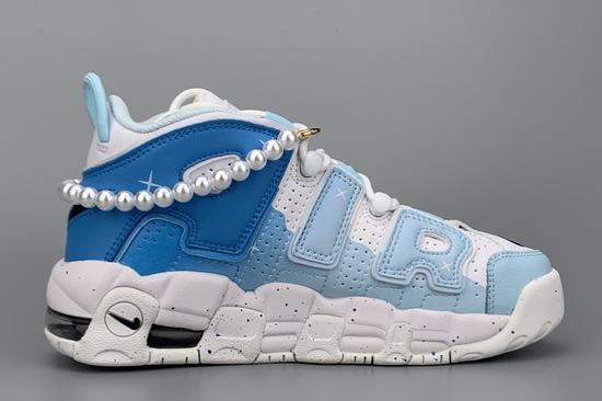 Air More Uptempo Ice Blue White