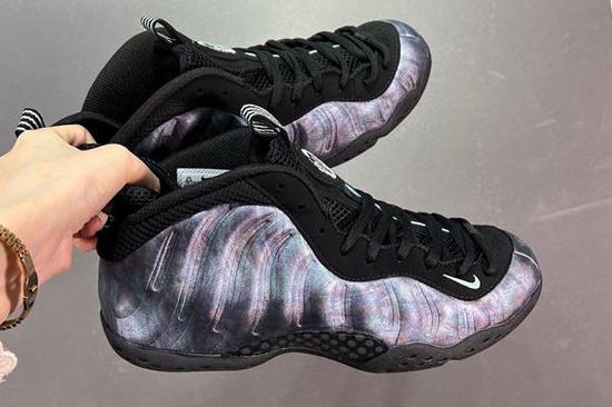 Air Foamposite One Abalone Black