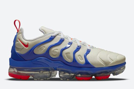 Air VaporMax Plus Grey Blue Red