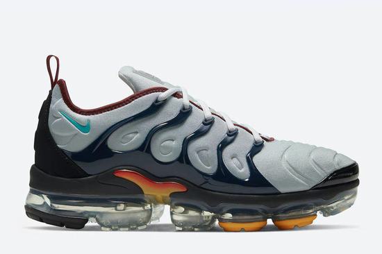 Air VaporMax Plus Grey Navy Red Orange