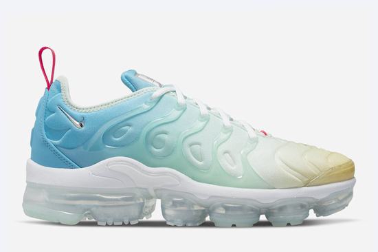 Air VaporMax Plus Blue Yellow White Red GS