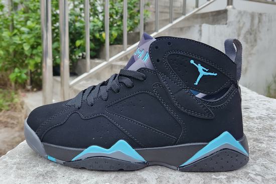 Retro Air Jordan 7 Black Blue