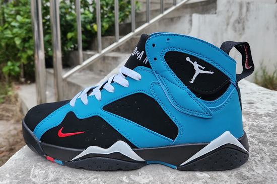 Air Jordan 7 Blue Black White Red