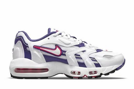 Air Max 96 II White Purple Red