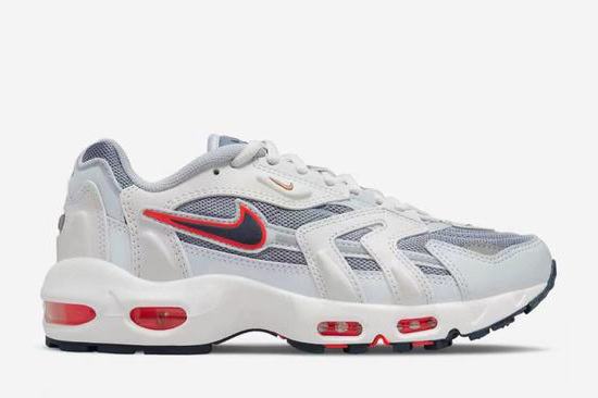 Air Max 96 II White Silver Red GS