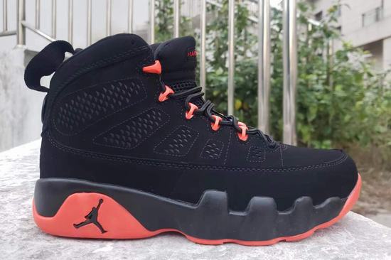 Air Jordan 9 Black Orange