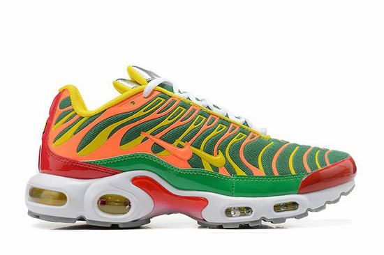 Air Max Plus TN Green Orange Yellow