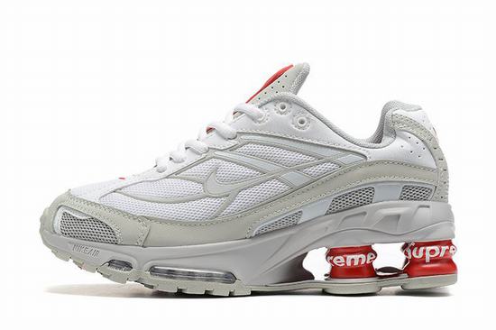 Shox Ride White Grey Red GS