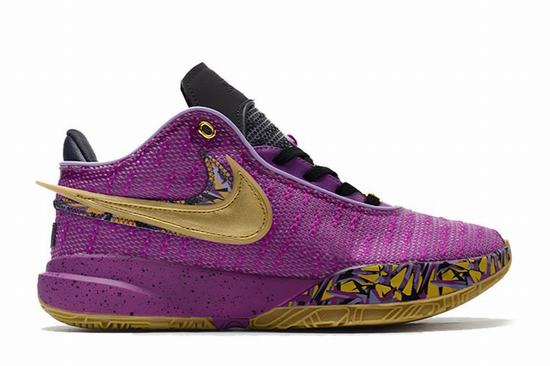 LeBron 20 Purple Gold