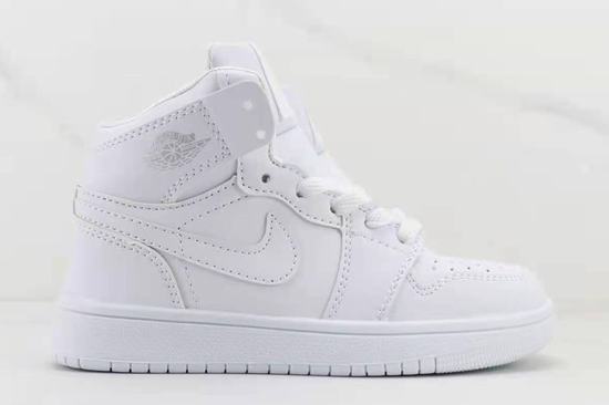 Retro Air Jordan 1 High Kid White