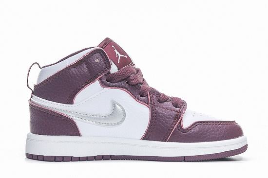 Air Jordan 1 Mid Bordeaux Kid