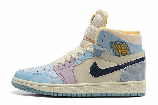 Air Jordan 1 Zoom Air CMFT Beige Blue