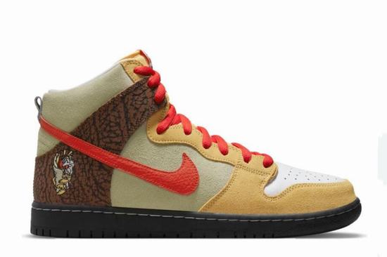 Color Skates x SB Dunk High Kebab Destroy