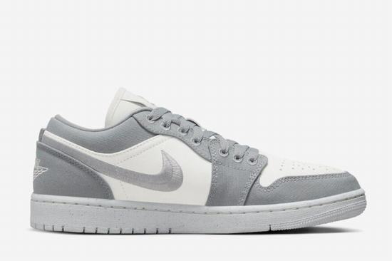 Air Jordan 1 Low SE Light Steel Gray