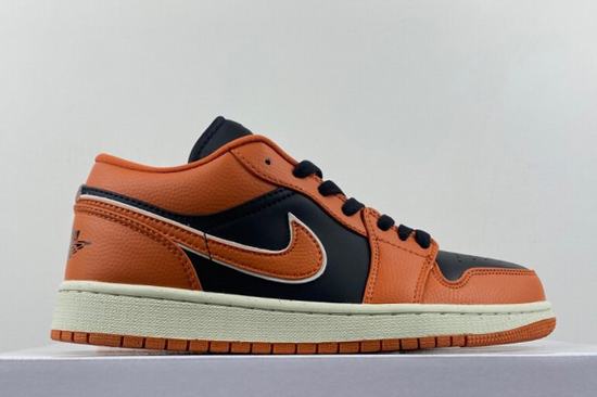 Retro Air Jordan 1 Low Black Orange