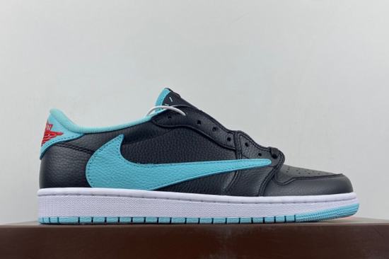 Travis Scott x Air Jordan 1 Low Black Jade