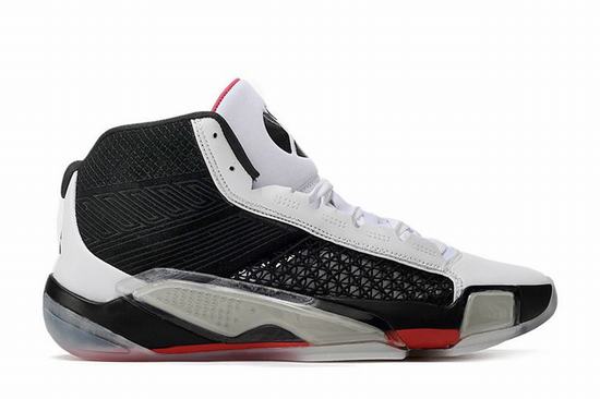 Air Jordan 38 Black White Red