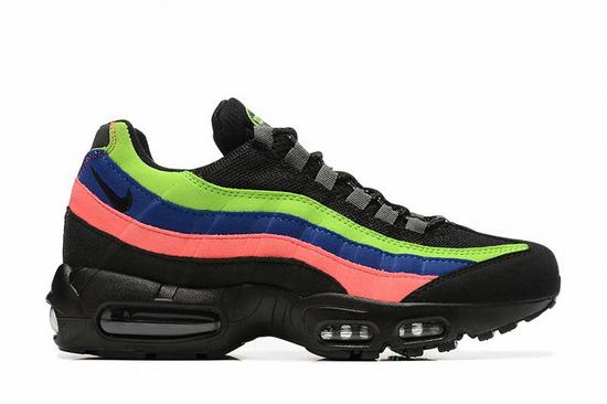 Air Max 95 Black Blue Green Pink