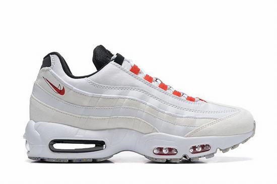 Air Max 95 White Red Black