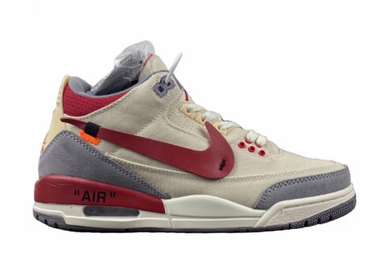 Retro Air Jordan 3 Fear x Off White GS