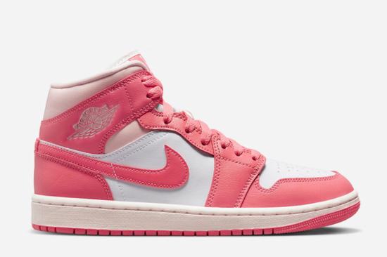 Air Jordan 1 Mid Strawberries Cream