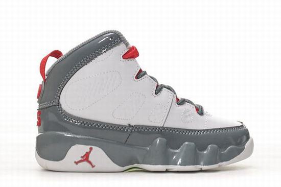 Retro Air Jordan 9 Fire Red Kids