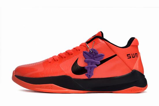 Zoom Kobe 5 Orange Green Black