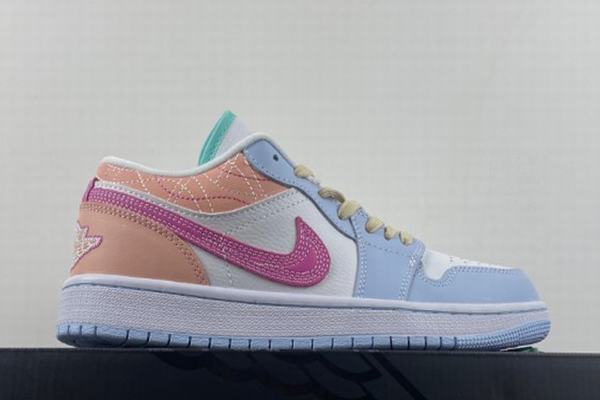 Air Jordan 1 Low SE Pink Jade