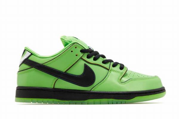 Powerpuff Girls x Dunk SB Low QS Buttercup GS