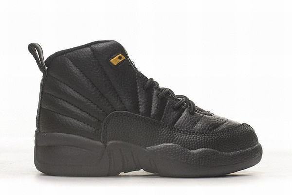 Retro Air Jordan 12 Black Kids