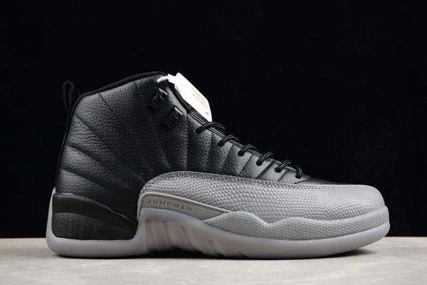 Retro Air Jordan 12 Black Grey