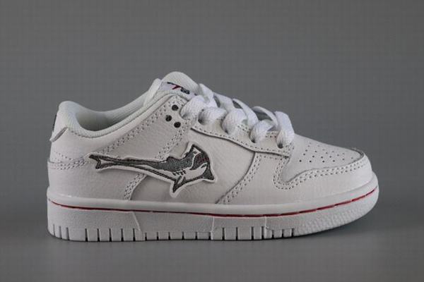 Dunk SB Low Kids White Shark