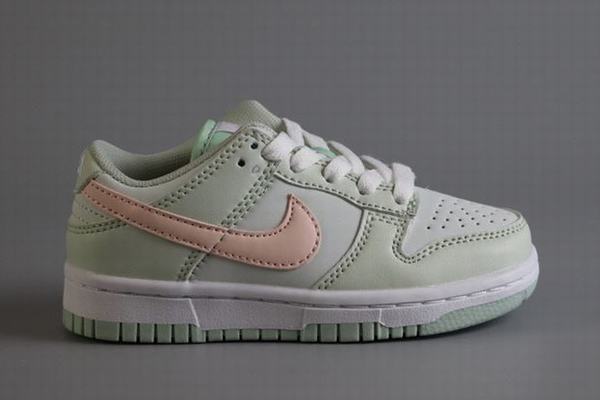 Dunk SB Low Kids Green Pink