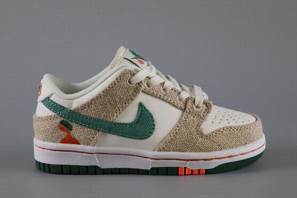 Dunk SB Low Kids Grey Cream Green