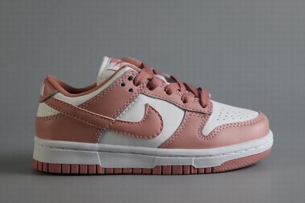 Dunk SB Low Kids White Rose Pink