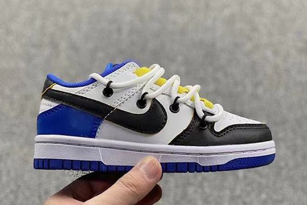 Dunk SB Low Kids Blue White Black