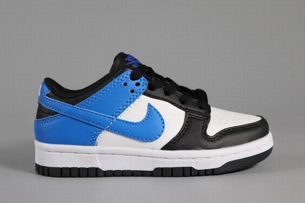 Dunk SB Low Kids Blue Black White