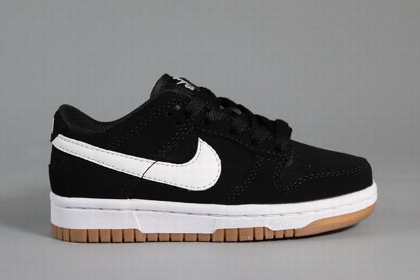 Dunk SB Low Kids Black White