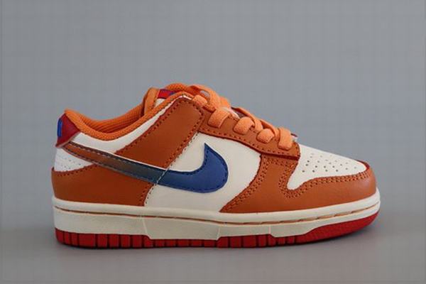 Dunk SB Low Kids Orange White Blue