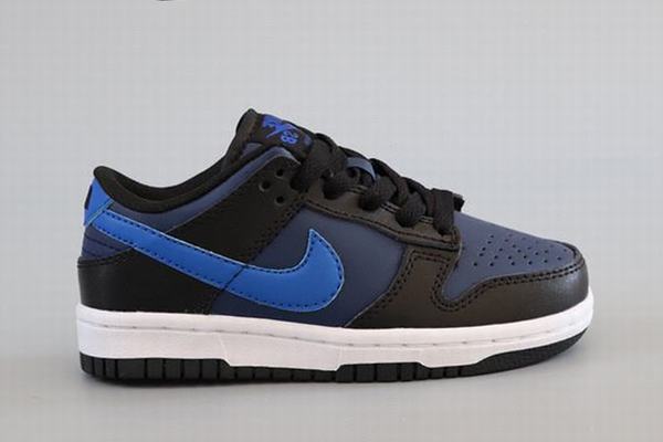 Dunk SB Low Kids Black Royal Blue