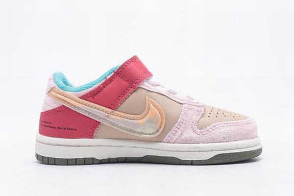 Dunk SB Low Kids Rose Pink Blue