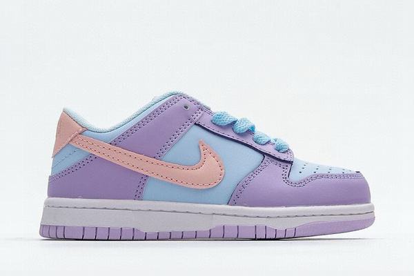 Dunk SB Low Kids Purple Yellow