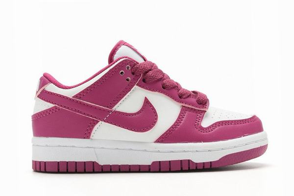 Dunk SB Low Kids White Wine Red