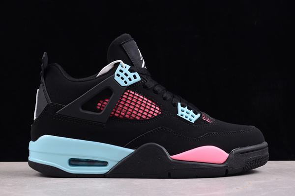 Retro Air Jordan 4 Black Jade Pink