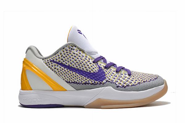 Zoom Kobe 6 Lakers 3D GS